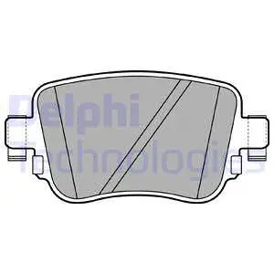 Brake Pad Set, disc brake (LP2709)