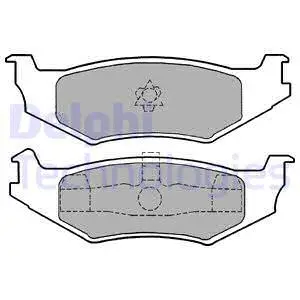 Brake Pad Set, disc brake (LP1159)