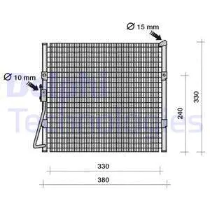 Condenser, air conditioning (TSP0225122)