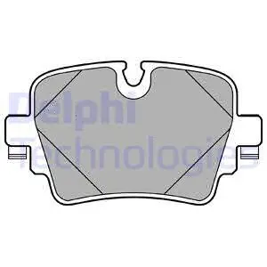 Brake Pad Set, disc brake (LP2767)