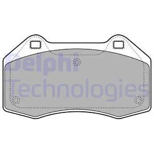 Brake Pad Set, disc brake (LP1940)