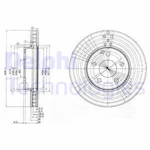 Brake Disc (BG3755C)