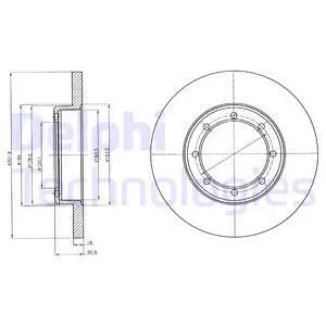 Brake Disc (BG4344)