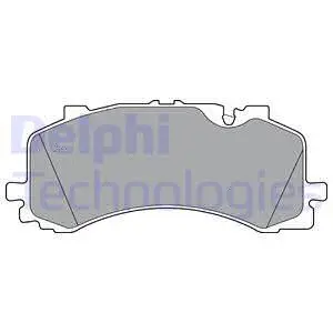 Brake Pad Set, disc brake (LP3307)