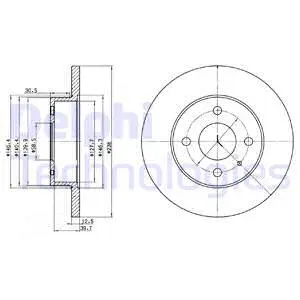 Brake Disc (BG2312)