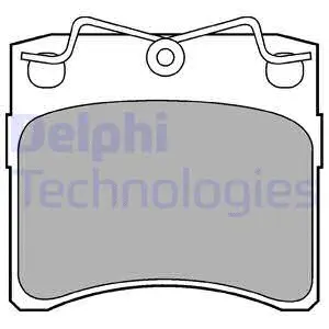 Brake Pad Set, disc brake (LP785)