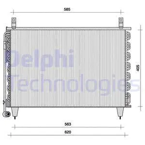 Condenser, air conditioning (TSP0225042)