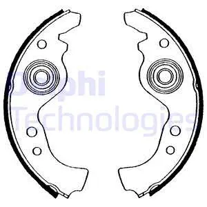 Brake Shoe Set (LS1431)