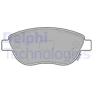 Brake Pad Set, disc brake (LP1990)