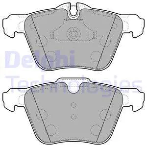Brake Pad Set, disc brake (LP2114)