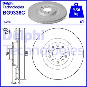 Brake Disc (BG9336C)