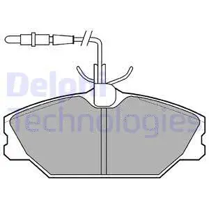 Brake Pad Set, disc brake (LP788)
