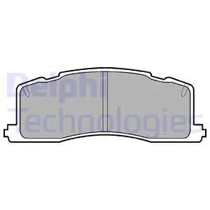 Brake Pad Set, disc brake (LP943)