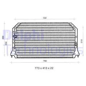 Condenser, air conditioning (TSP0225310)
