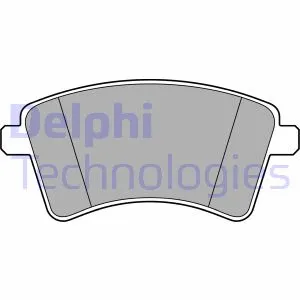 Brake Pad Set, disc brake (LP3715)