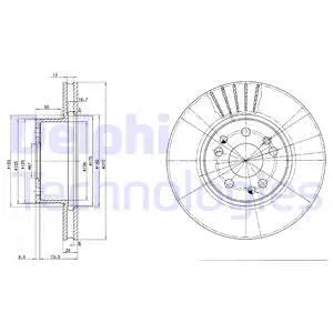 Brake Disc (BG2737)
