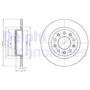 Brake Disc (BG4315)