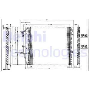Condenser, air conditioning (TSP0225163)