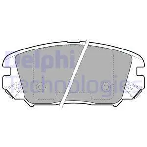 Brake Pad Set, disc brake (LP1974)