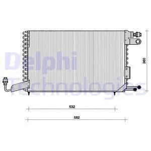Condenser, air conditioning (TSP0225101)