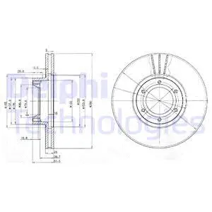 Brake Disc (BG3553)