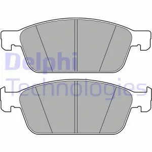 Brake Pad Set, disc brake (LP3666)