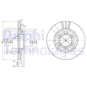 Brake Disc (BG2561)