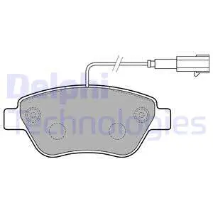 Brake Pad Set, disc brake (LP2276)