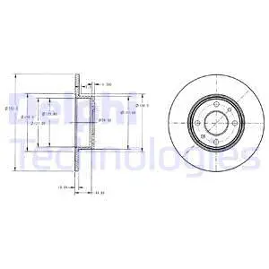Brake Disc (BG2322)