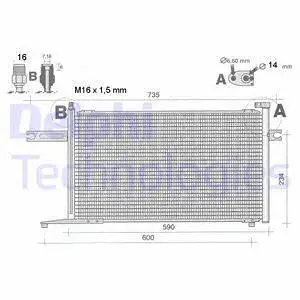 Condenser, air conditioning (TSP0225348)