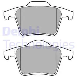 Brake Pad Set, disc brake (LP1835)