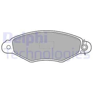 Brake Pad Set, disc brake (LP1519)