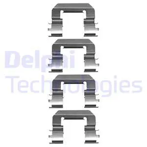 Accessory Kit, disc brake pad (LX0667)