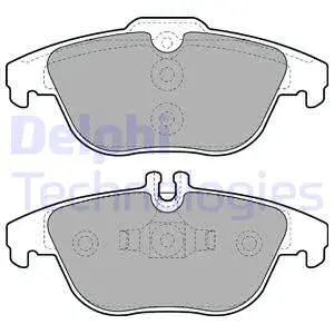 Brake Pad Set, disc brake (LP2029)