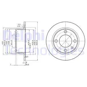 Brake Disc (BG2691)