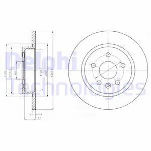 Brake Disc (BG4199C-18B1)