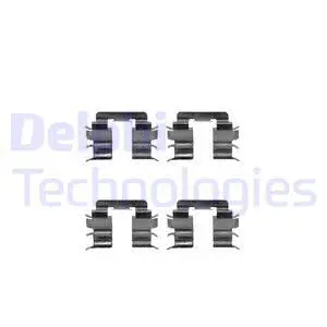 Accessory Kit, disc brake pad (LX0269)