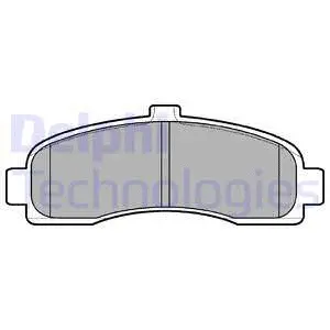 Brake Pad Set, disc brake (LP779)