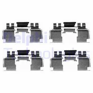 Accessory Kit, disc brake pad (LX0389)