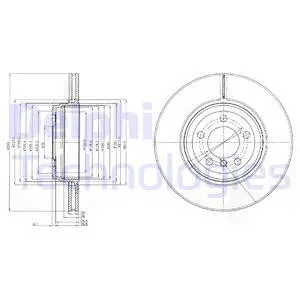 Brake Disc (BG9789)