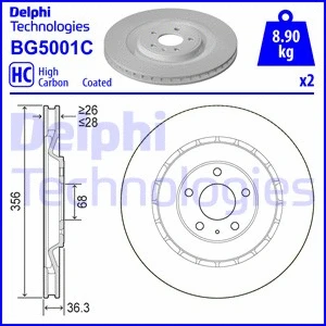 Brake Disc (BG5001C)