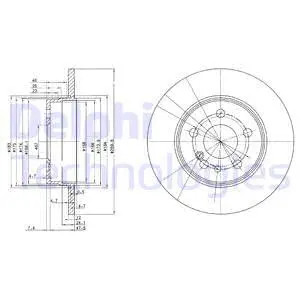 Brake Disc (BG2738)