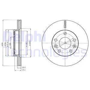 Brake Disc (BG4455C)