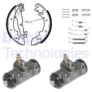 Brake Shoe Set (KP638)