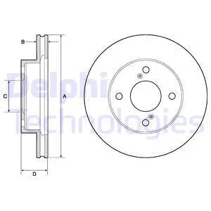 Brake Disc (BG4810C)