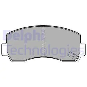Brake Pad Set, disc brake (LP1148)