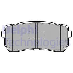 Brake Pad Set, disc brake (LP2095)