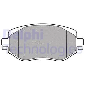 Brake Pad Set, disc brake (LP3306)