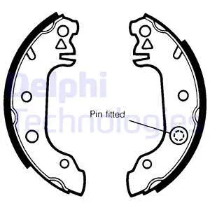 Brake Shoe Set (LS1215)