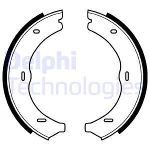Brake Shoe Set, parking brake (LS1967)
